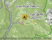 Karte: Hl. Barbara Kapelle / Chiesetta di S. Barbara