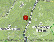 Karte: Über die Armentara-Wiesen zur Heilig Kreuz-Kirche