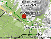 Karte: Auf den Lagazuoi