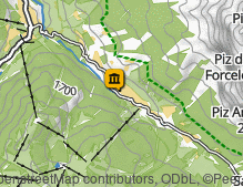 Karte: Museum Ladin Ursus ladinicus / Museo Ladin Ursus ladinicus