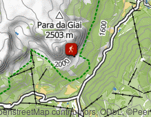 Karte: Almwiesen-Wanderung zum Campolongo Pass