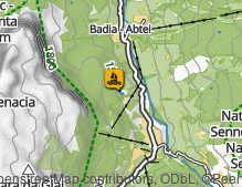 Karte: Sompunt See / Lago di Sompunt