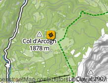Karte: Armentara Wiesen / Prati dell'Armentara
