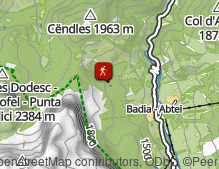 Karte: Tru di lec der Seeweg